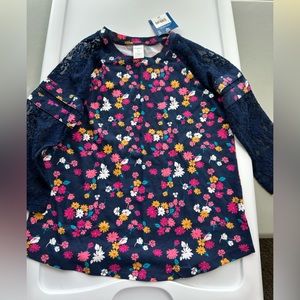 Girl Flower & lace top
